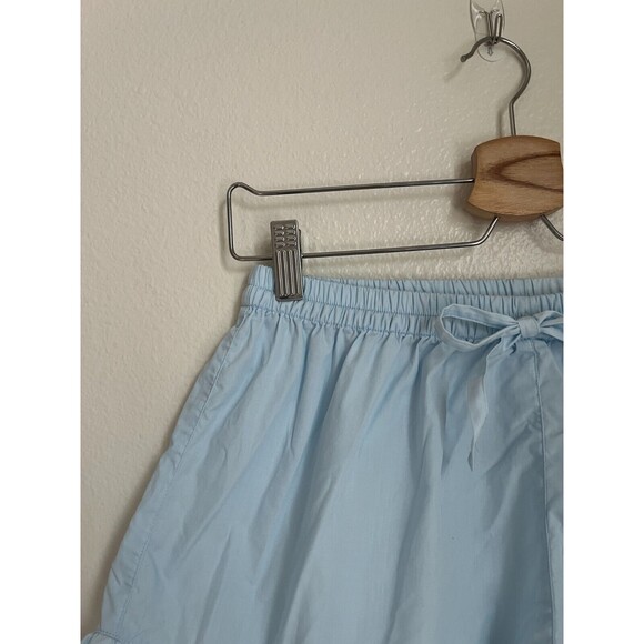 Piyama Women's Nicolette Cotton Sleep Shorts in Baby Blue Size SMALL EUC - Picture 2 of 5